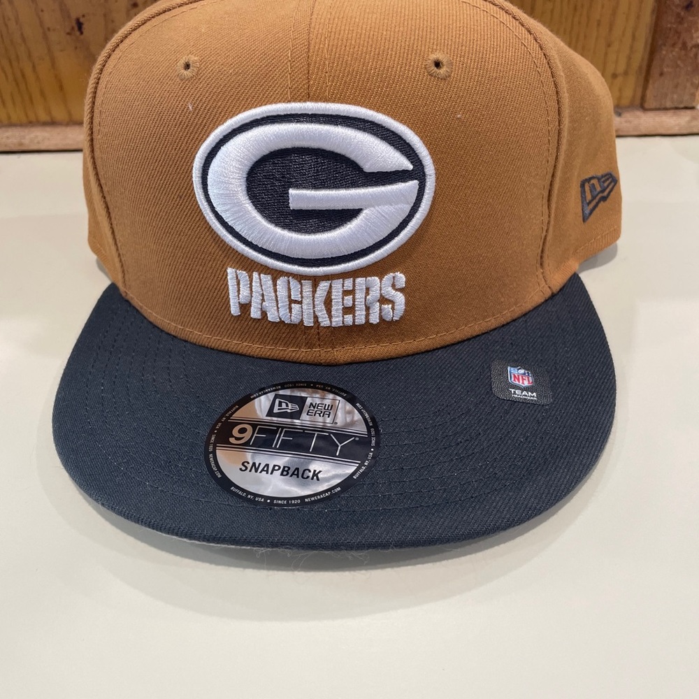 Green Bay packers SnapBack hat new era copper color rare